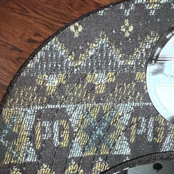 New Era PG Paul George 9Fifty Flat Bill Hat (Gold Buckle Adjustable OSFA) Black - Picture 9 of 10